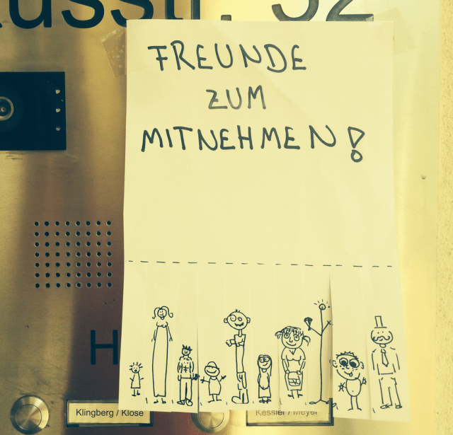Freunde zum Mitnehmen